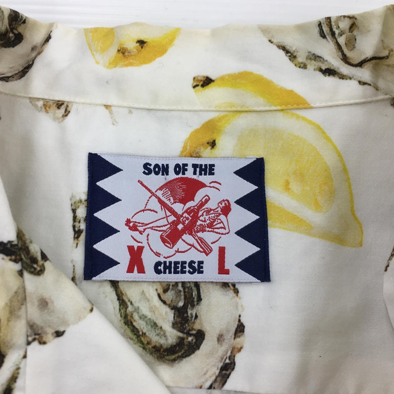 半袖シャツ 牡蠣 シャツ 白 (XL) ホワイト