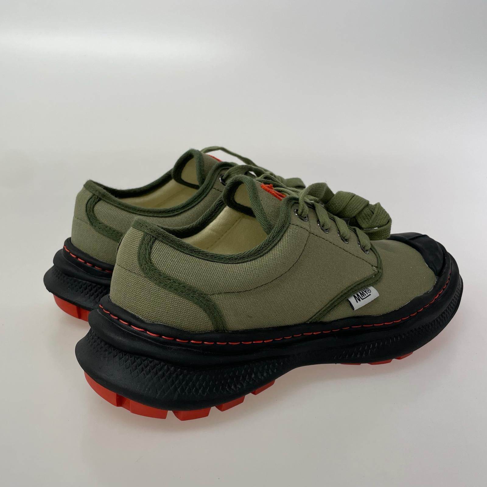 スニーカー Nigel Cabourn COMBAT SHOES（41） 41 グリーン