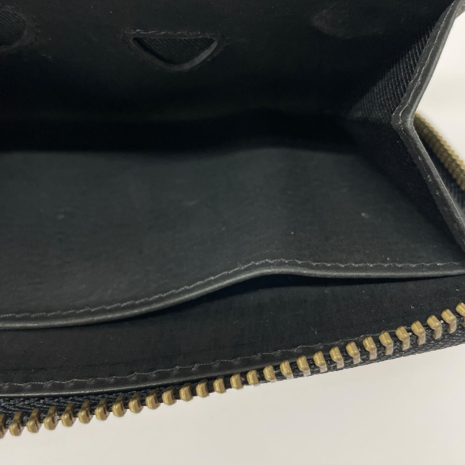 長財布 Hallelujah L字 ウォレット 黒 ブラック