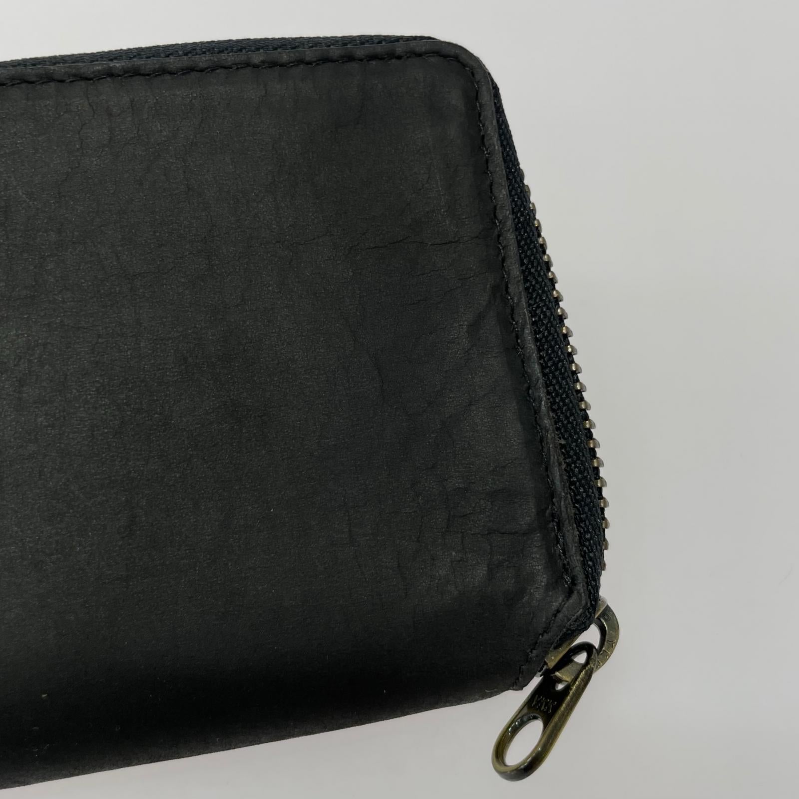 長財布 Hallelujah L字 ウォレット 黒 ブラック