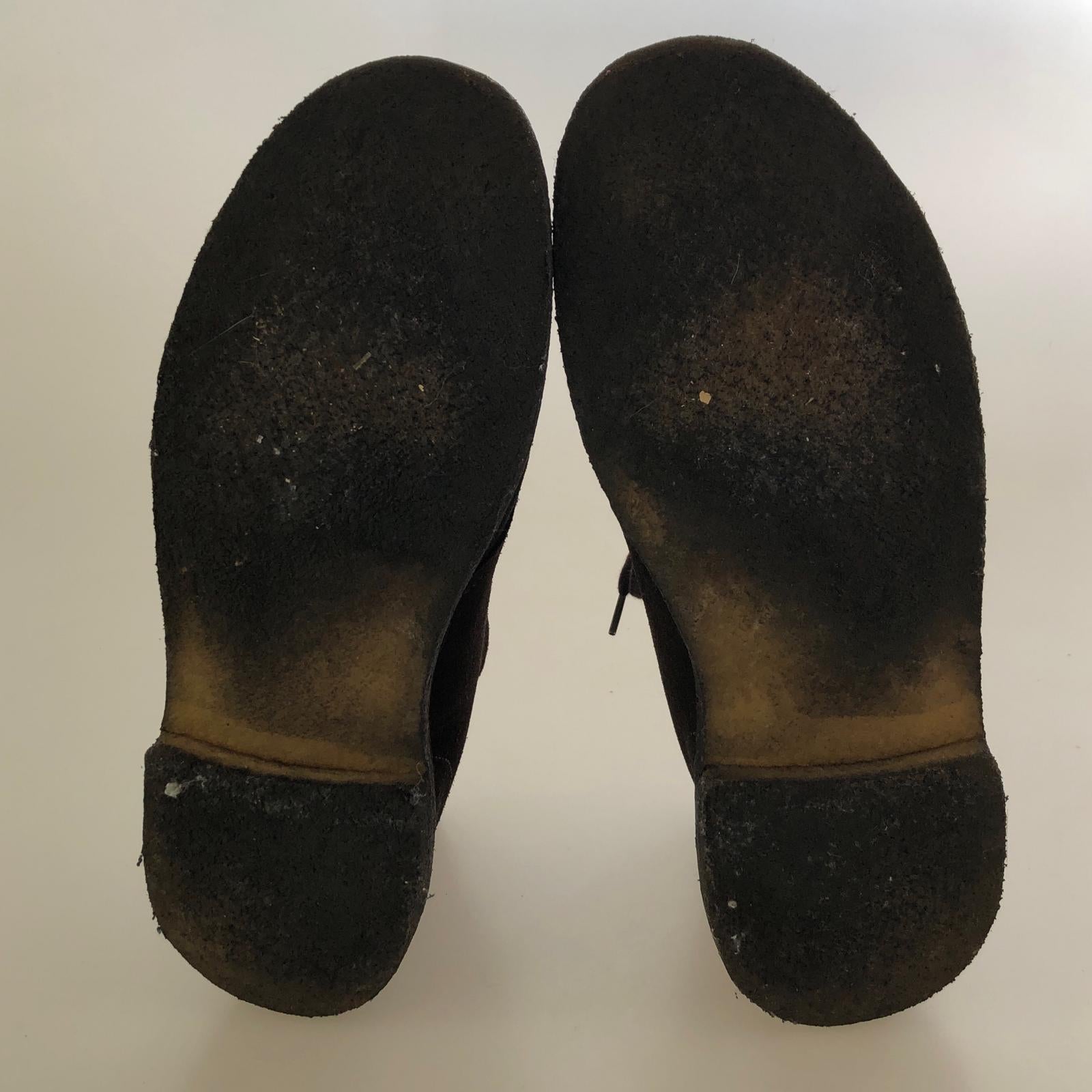 ブーツ Clarks Originals チャッカブーツ ヌバックDBR 9 1/2 ブラウン