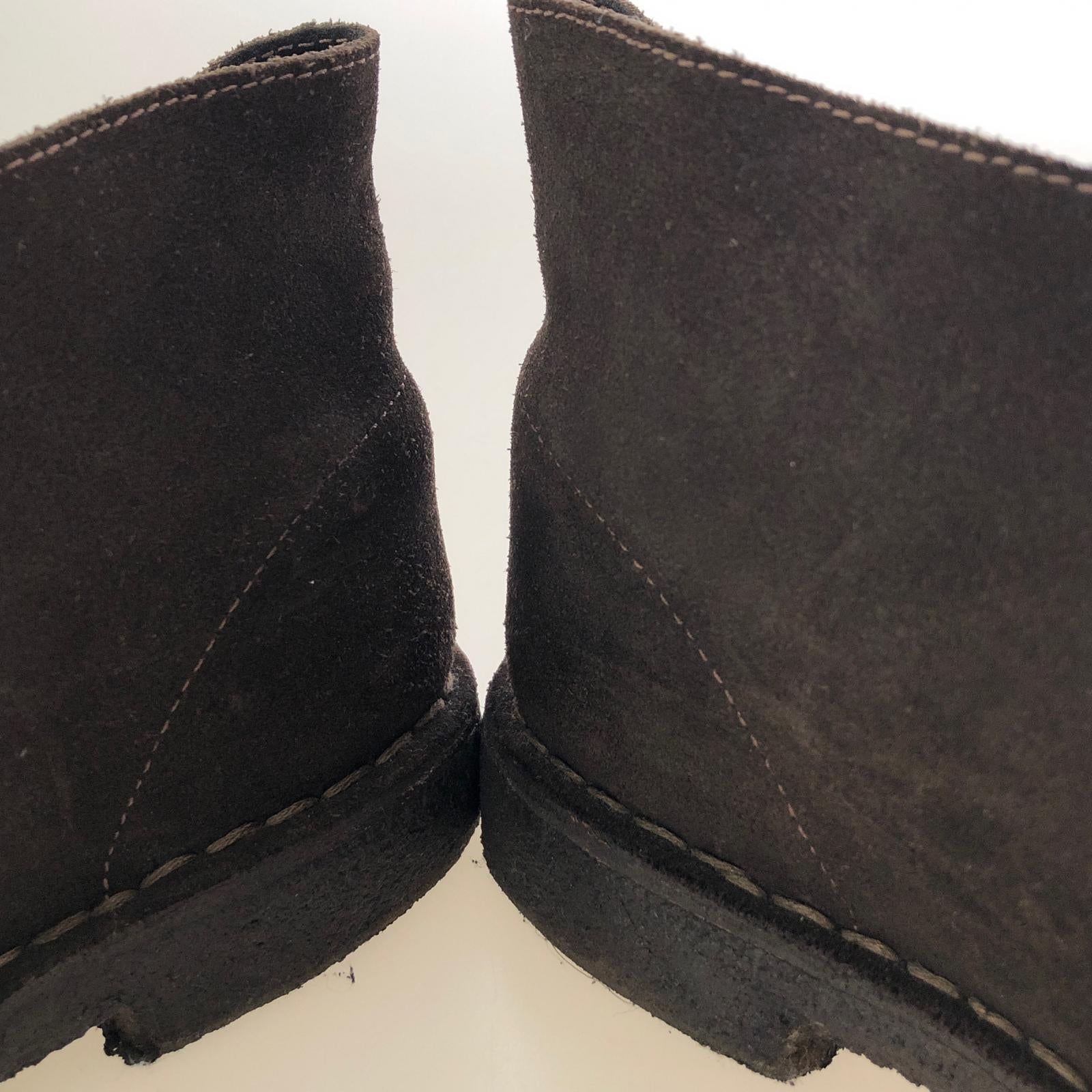 ブーツ Clarks Originals チャッカブーツ ヌバックDBR 9 1/2 ブラウン
