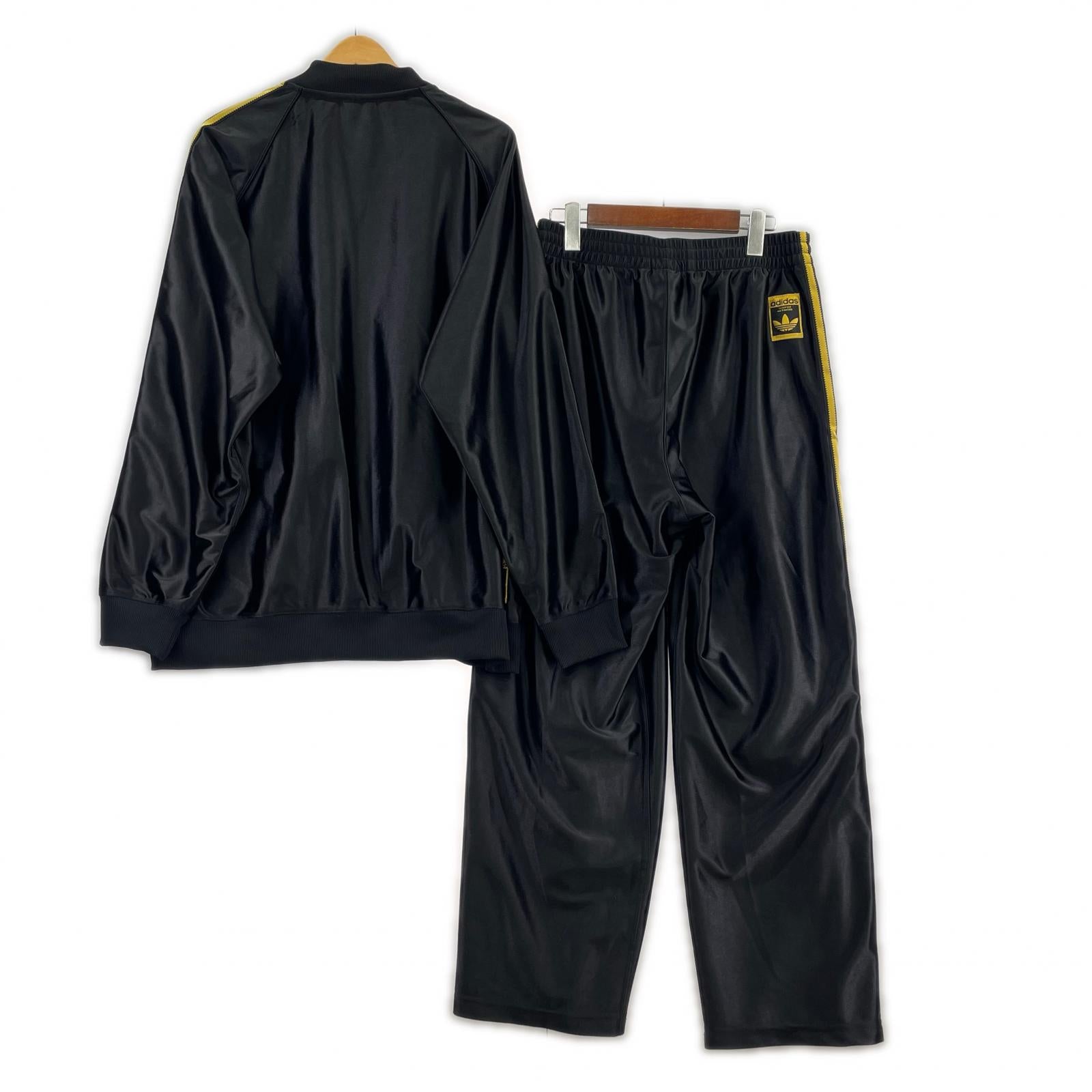 ジャージ adidas JW1850/JW1853 ジャージセットアップ BK/GD