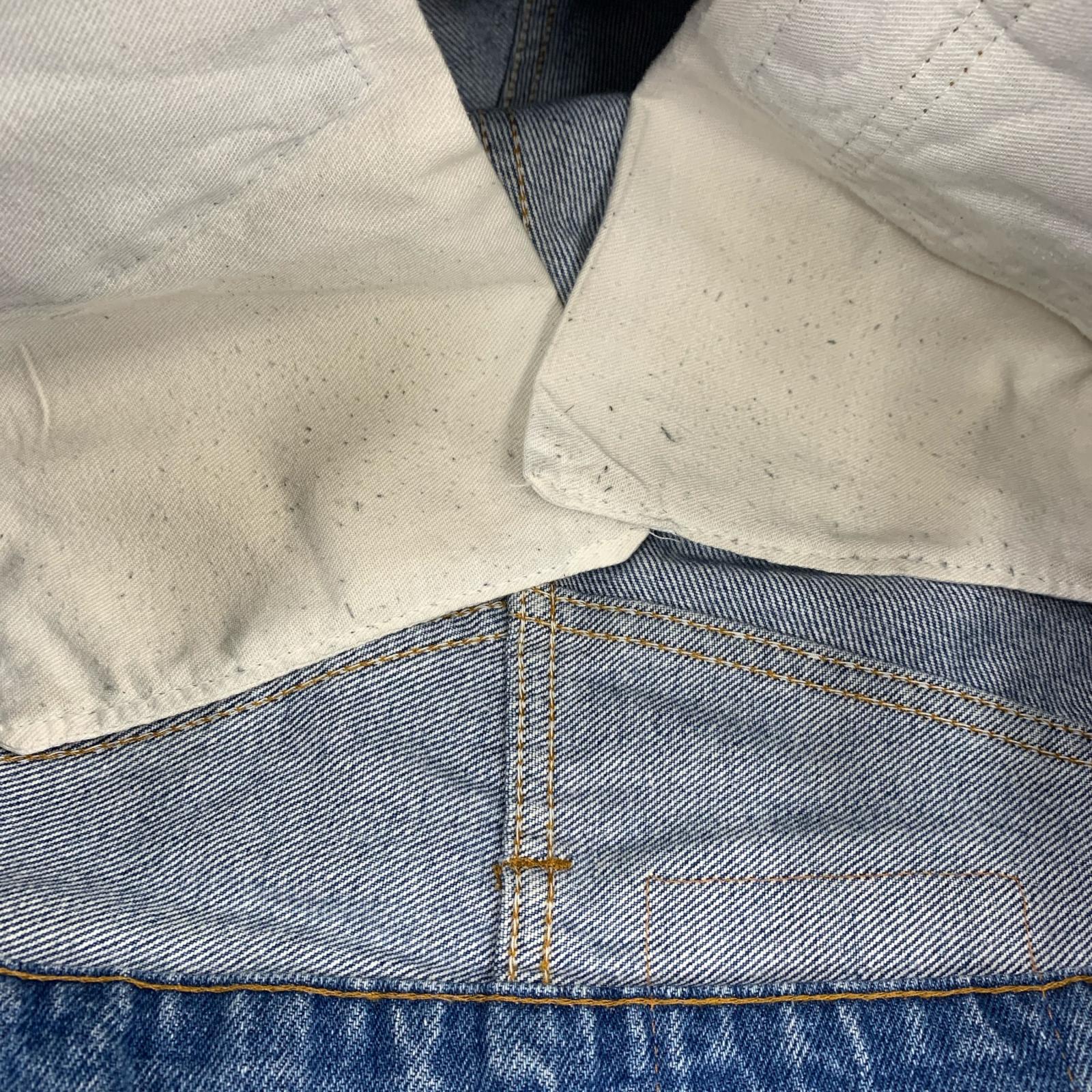 デニムパンツ 80ｓ　505　careタグ　W32 32 ブルー