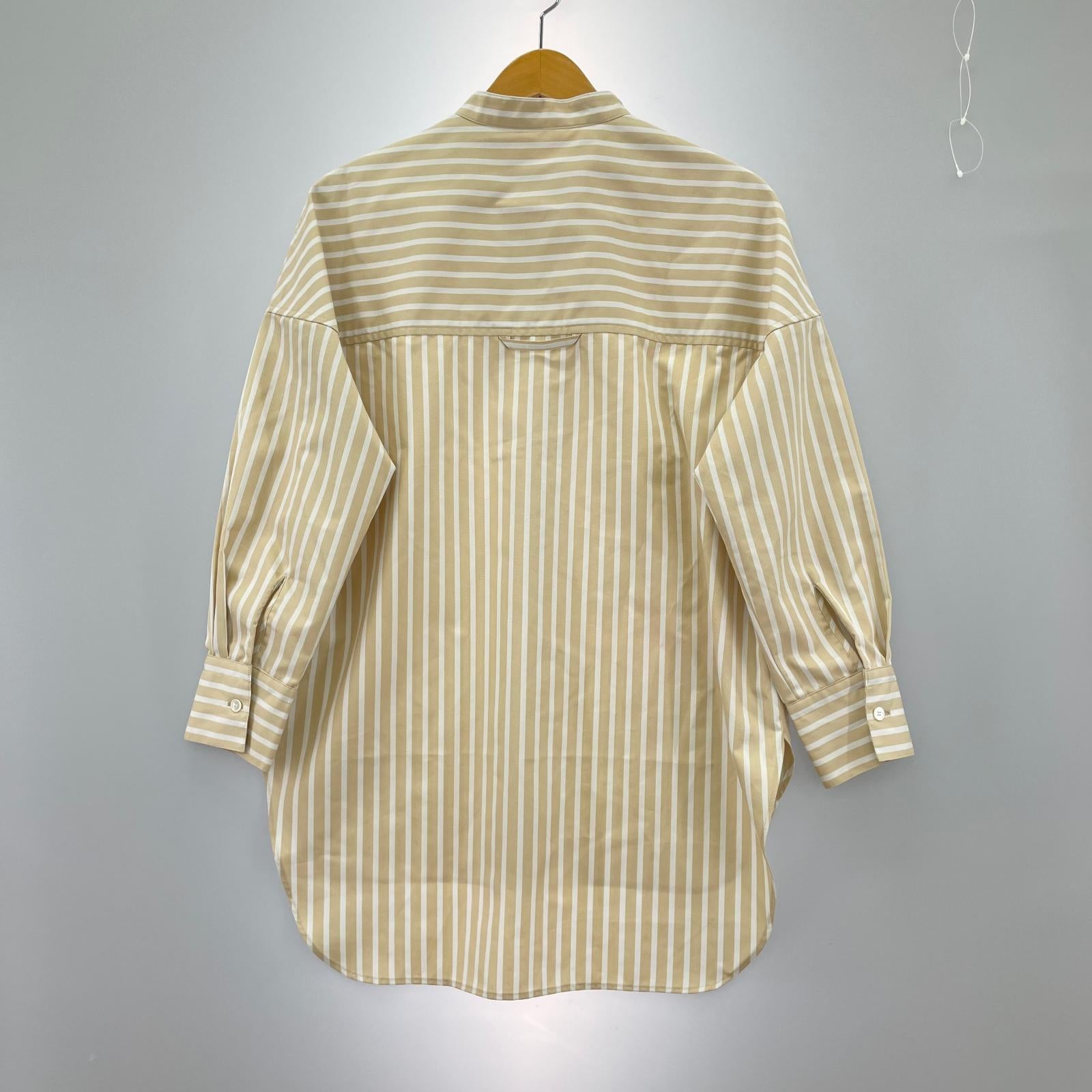 長袖シャツ ORIVAR SAT ストライプシャツ ベージュ フリー ベージュ