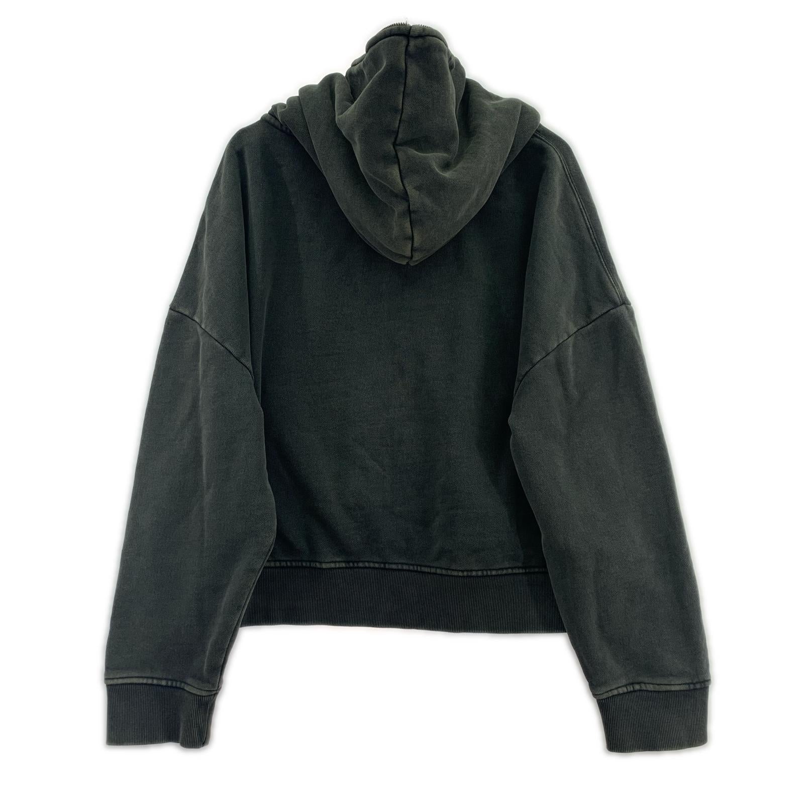 パーカー Entire Studios ETERNAL ZIP/WASHED BLACK ジップパーカー ブラック グレー