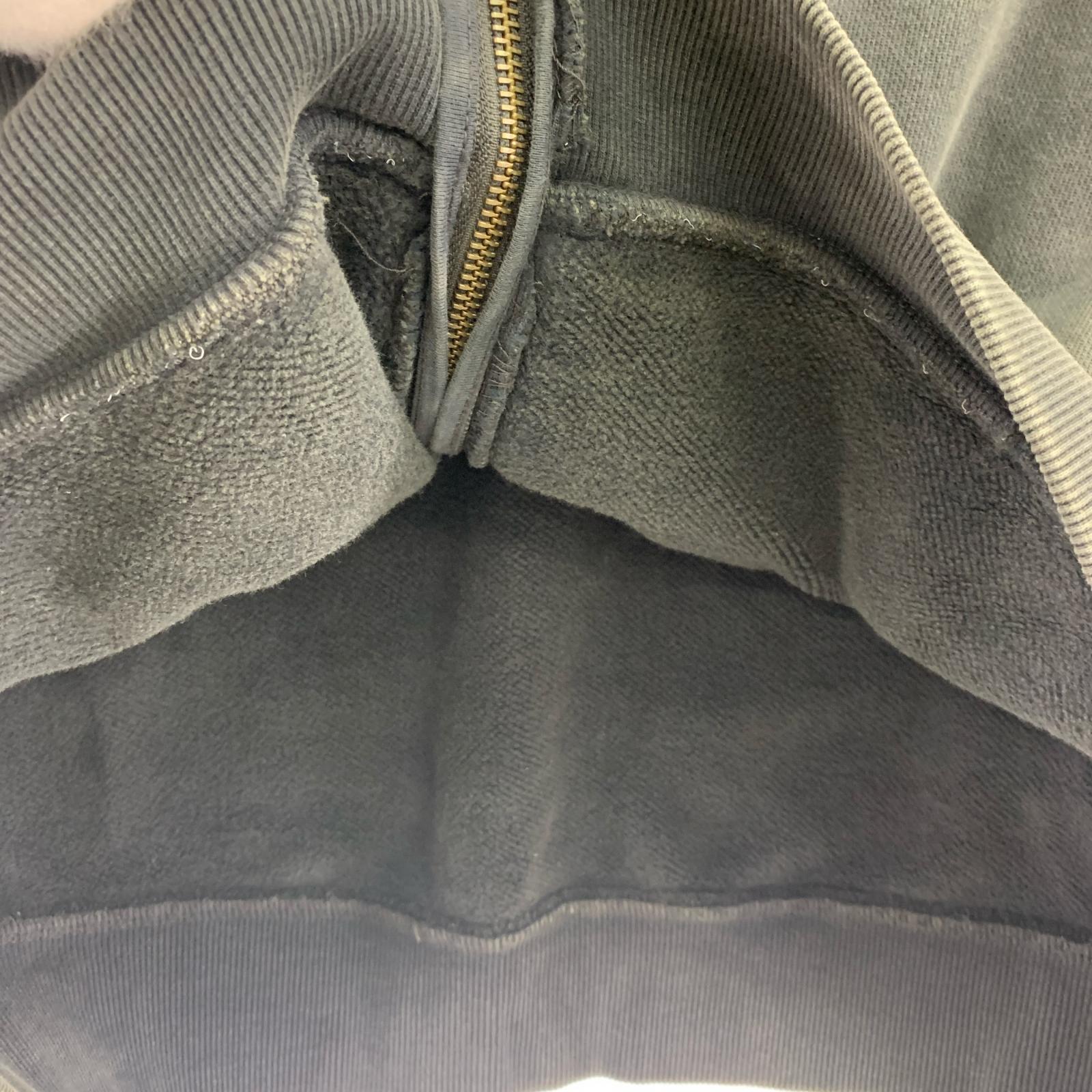 パーカー Entire Studios ETERNAL ZIP/WASHED BLACK ジップパーカー ブラック グレー