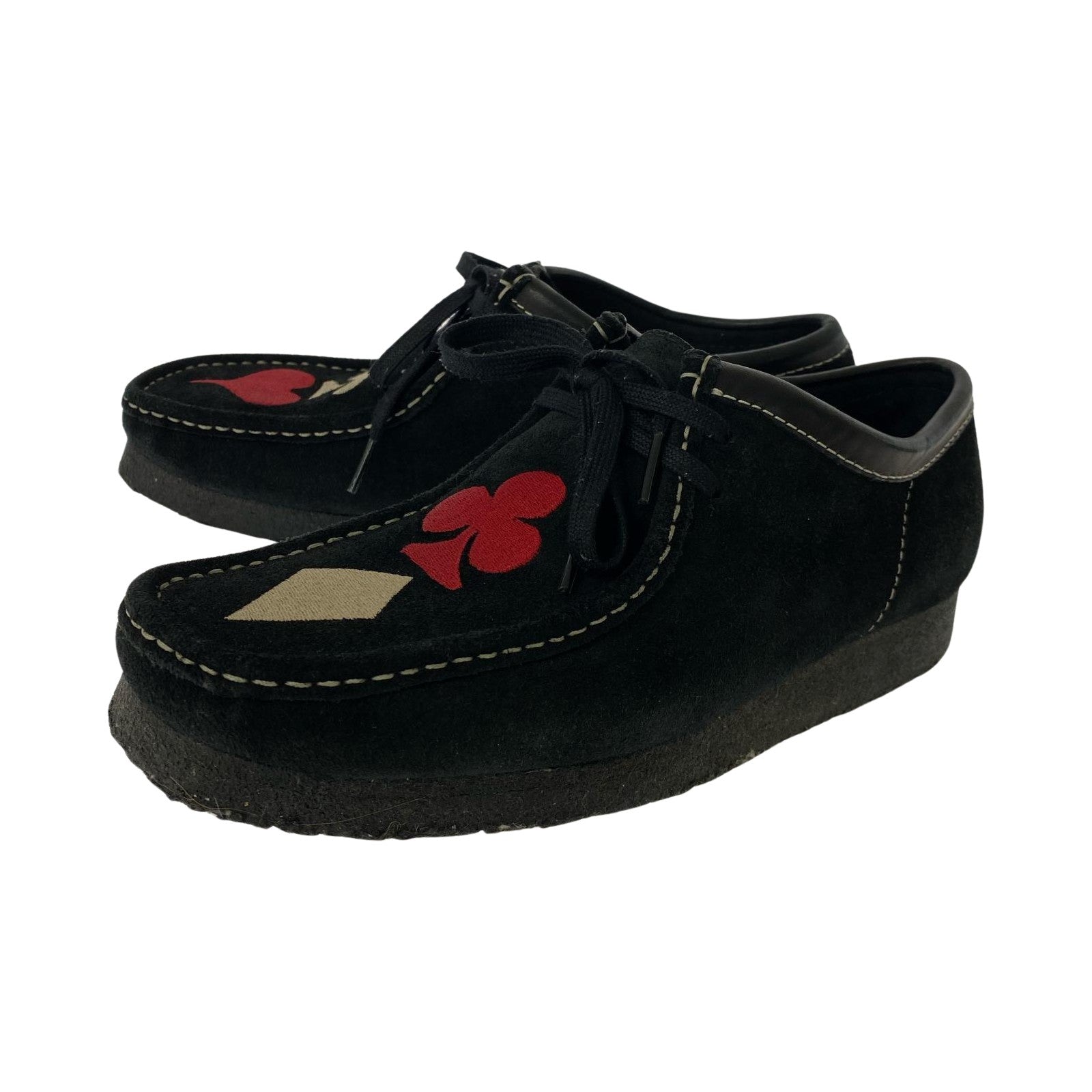 シューズ Stussy × Clarks Wallabee 26.5cm ブラック