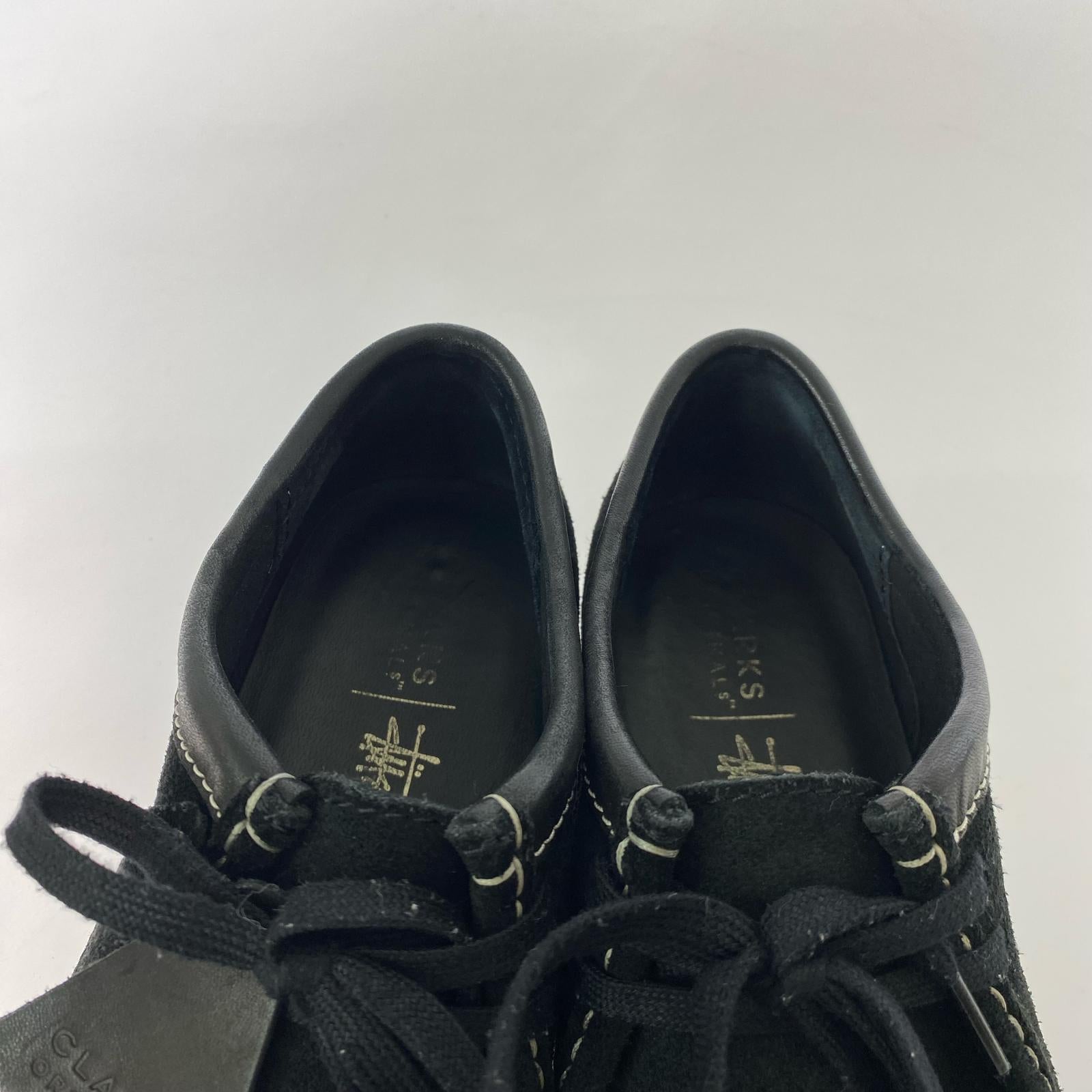 シューズ Stussy × Clarks Wallabee 26.5cm ブラック