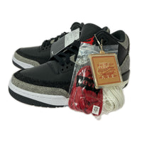 スニーカー ×Levi's AIR JORDAN 3 RTR LSC BLK (26.5) 26.5cm (US8 1/2 UK8 EU43) ブラック