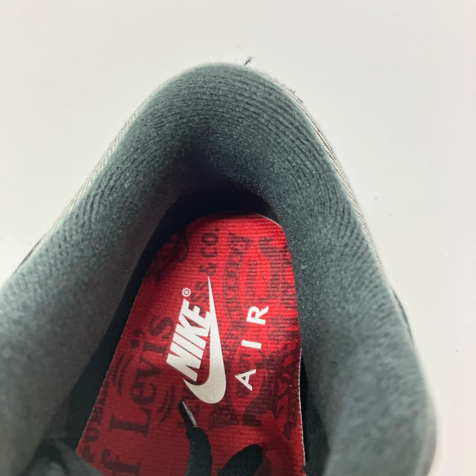 スニーカー ×Levi's AIR JORDAN 3 RTR LSC BLK (26.5) 26.5cm (US8 1/2 UK8 EU43) ブラック