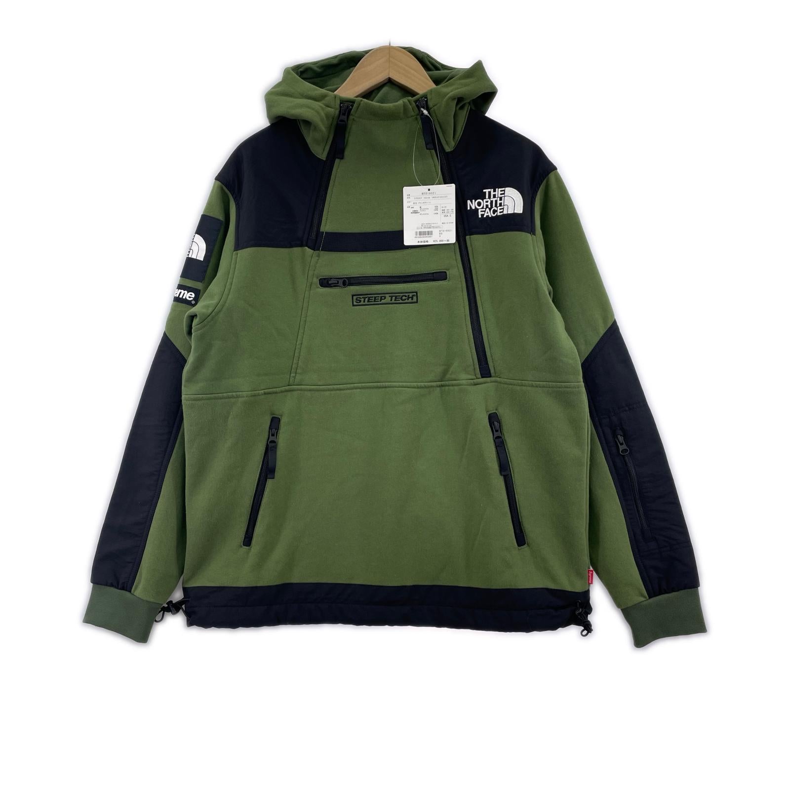 ジャケット 新品タグ付きThe North Face Steep Tech （S） S グリーン
