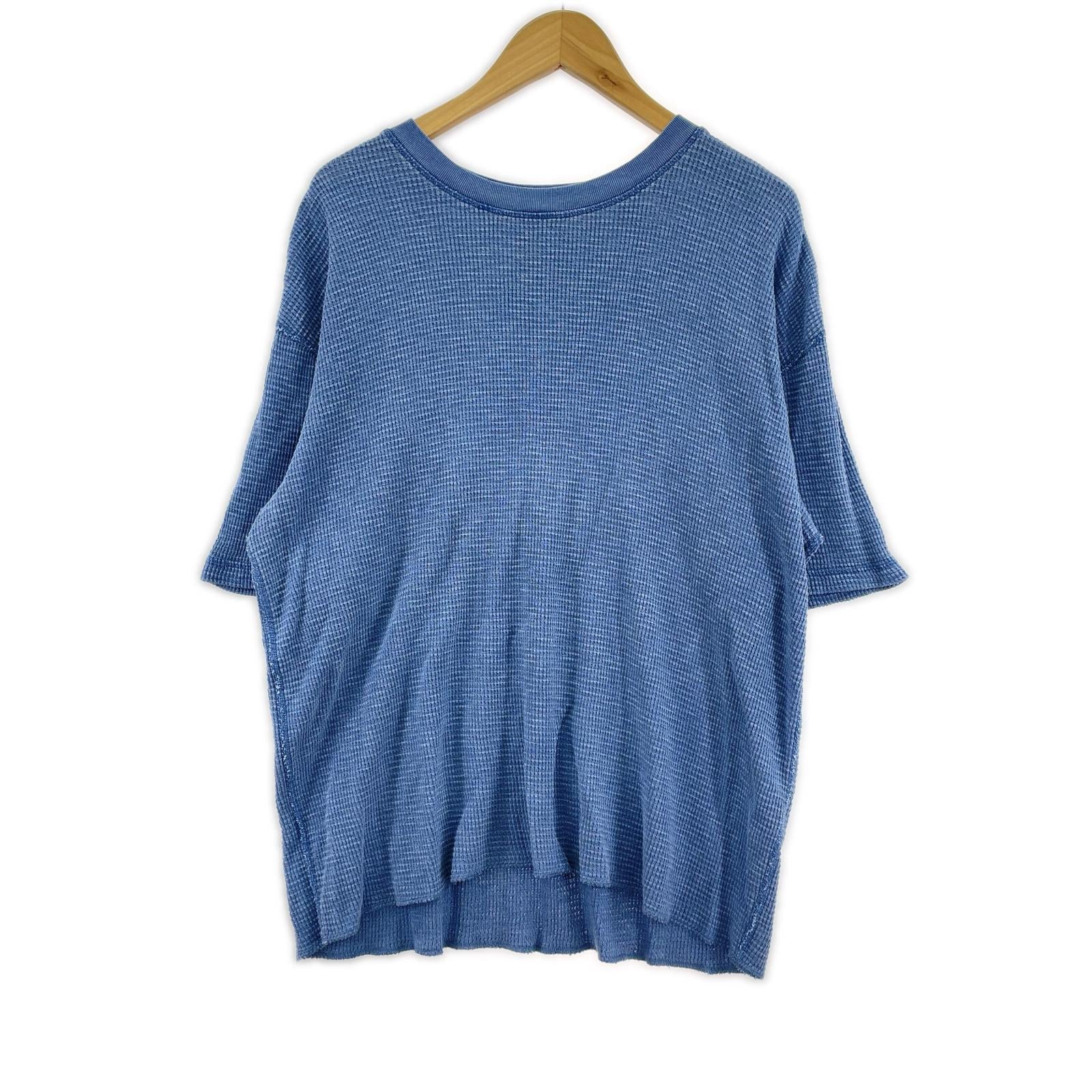 半袖Ｔシャツ PIGMENT DYED SS THERMAL/M/1140368 M ブルー