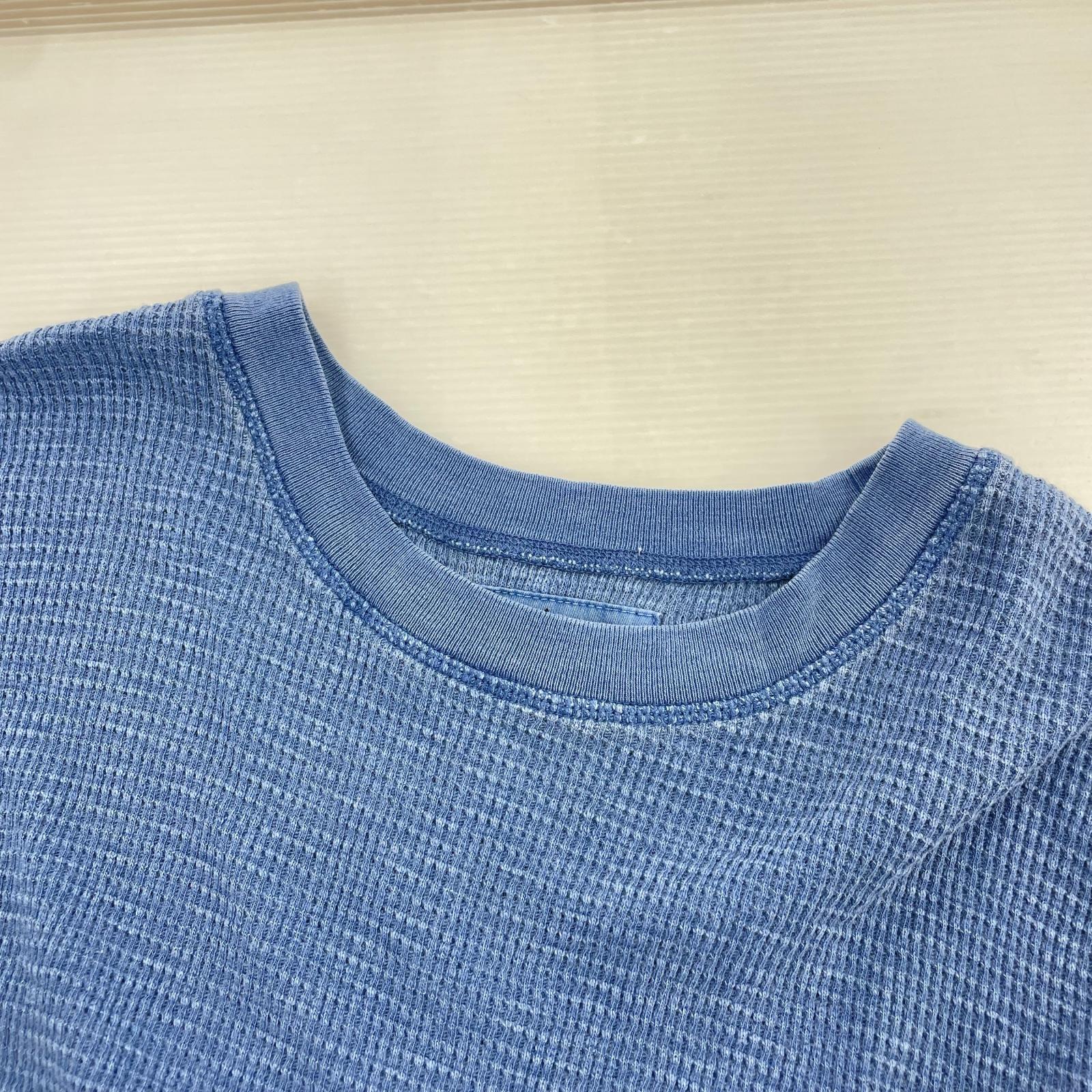 半袖Ｔシャツ PIGMENT DYED SS THERMAL/M/1140368 M ブルー