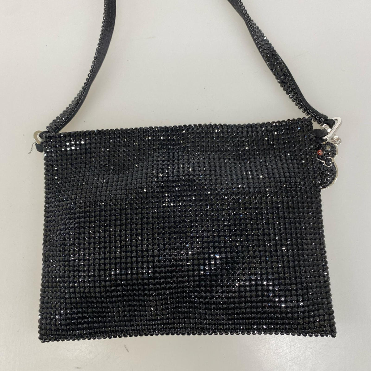 ショルダーバッグ SWAROVSKI ショルダーポーチBK ブラック