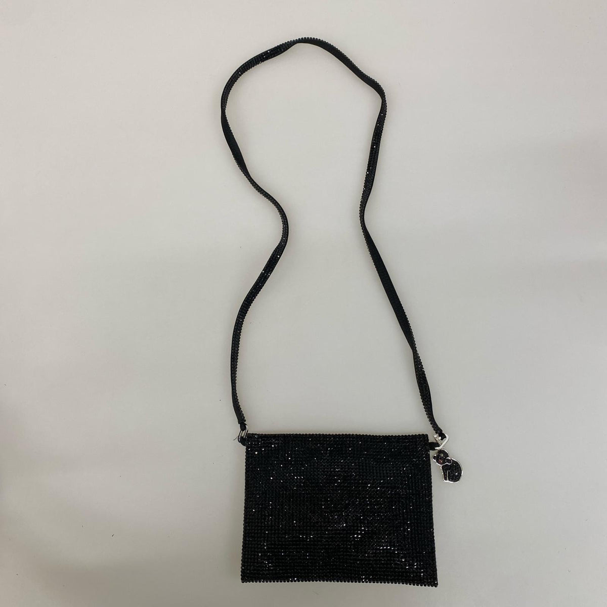 ショルダーバッグ SWAROVSKI ショルダーポーチBK ブラック