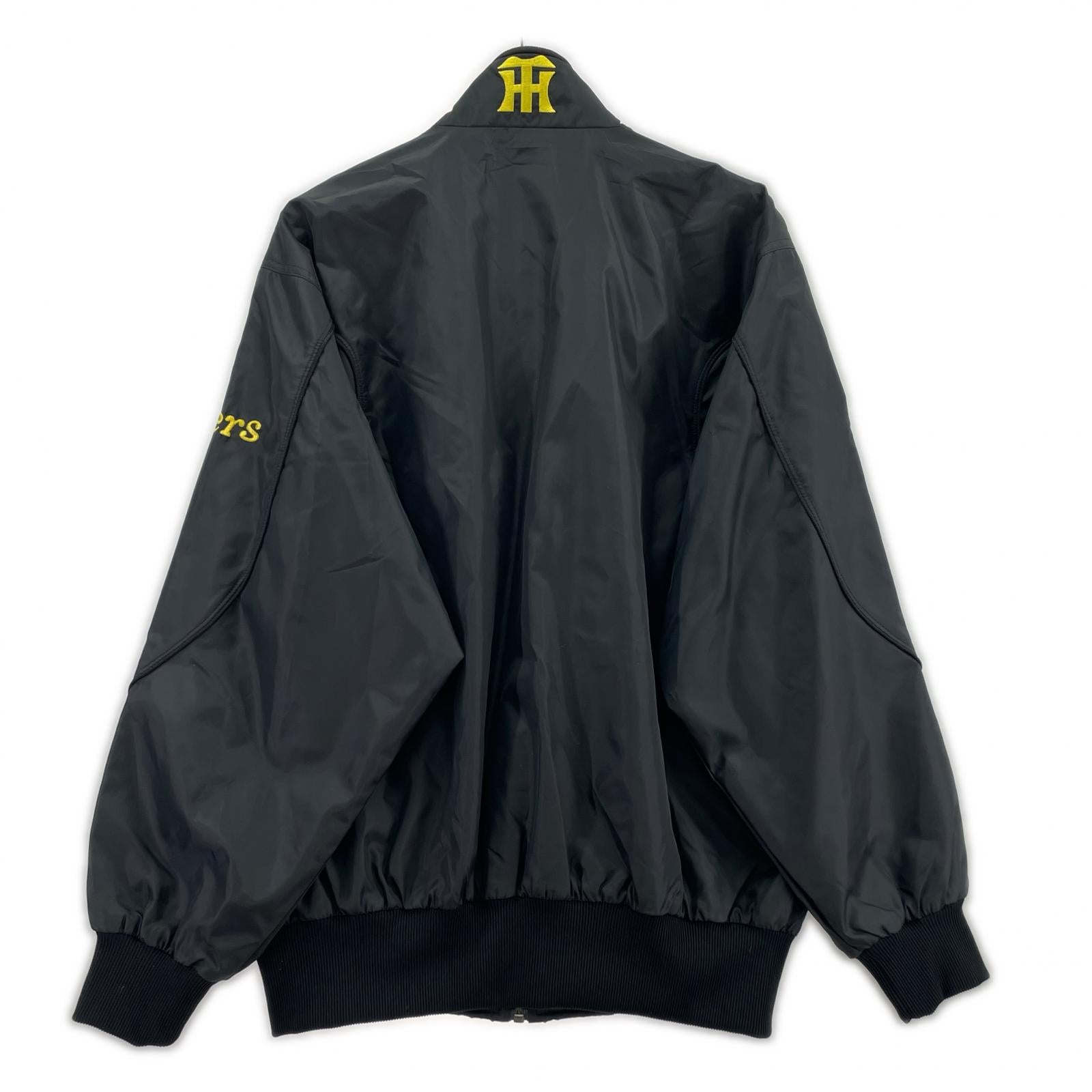 ジャージ DESCENTE　刺繍阪神タイガース　BK　JKT L ブラック