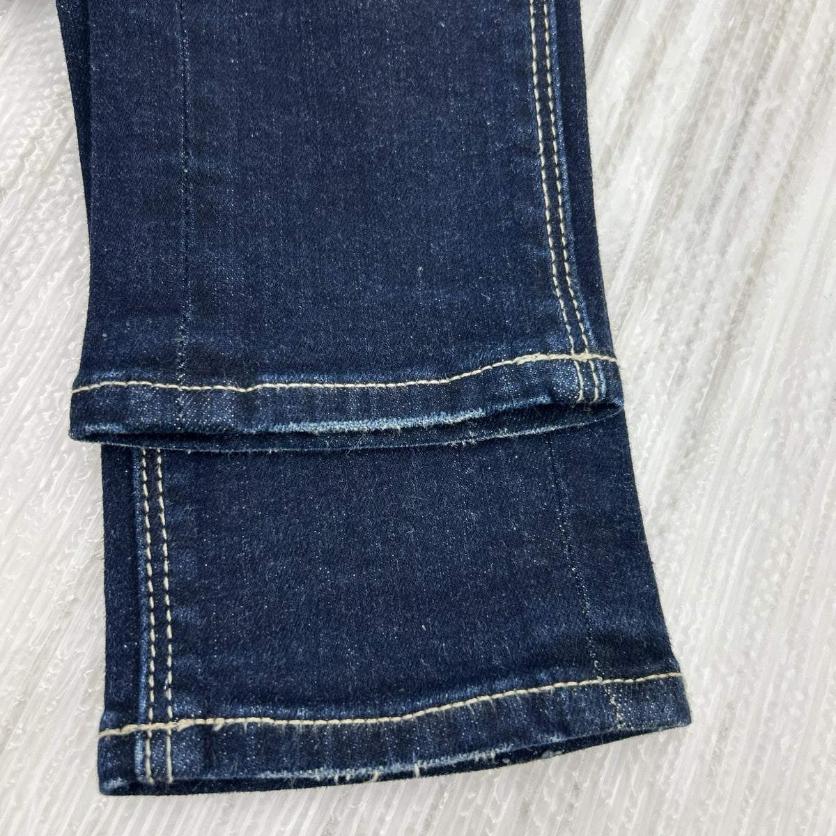 デニムパンツ ﾊｲｳｴｽﾄ ｳｴｽﾄｸﾛｽｽｷﾆｰﾃﾞﾆﾑ S ネイビー