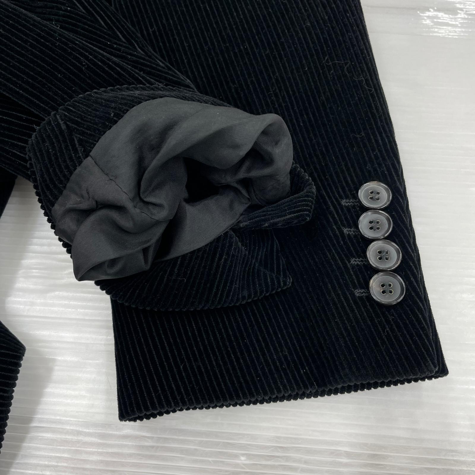ジャケット HUGO BOSS コーデュロイジャケット 46 ブラック
