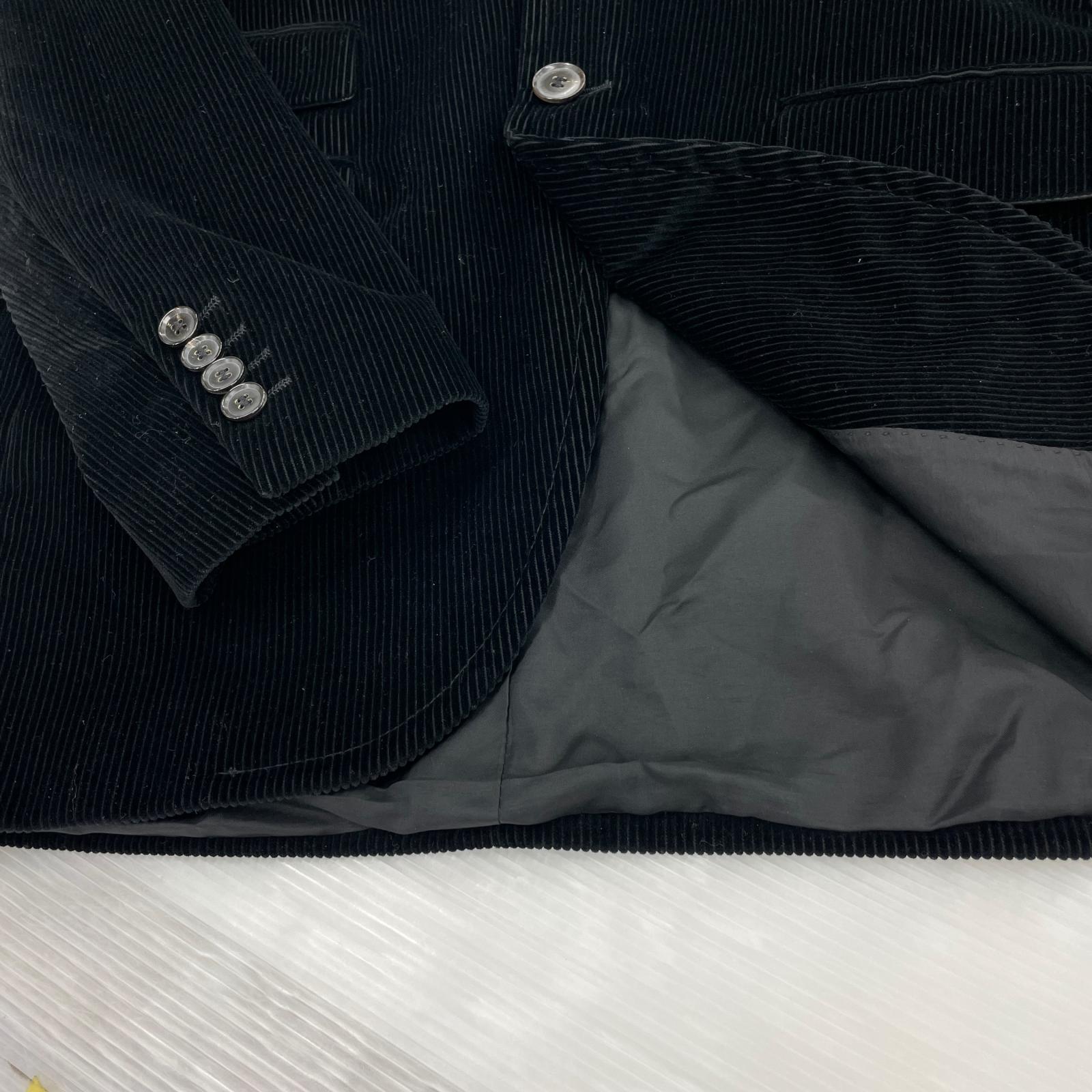 ジャケット HUGO BOSS コーデュロイジャケット 46 ブラック