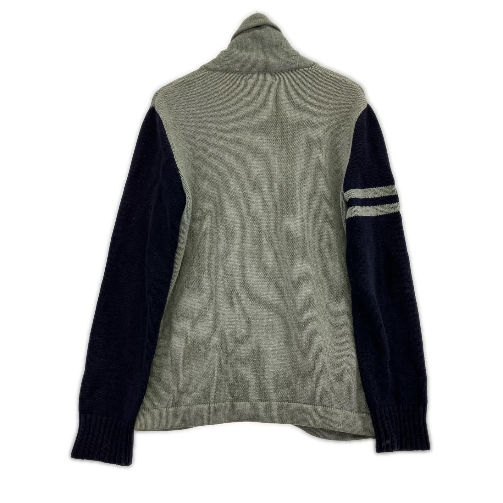 カーディガン ｼｮｰﾙｶﾗｰ ﾎﾟﾆｰ ｸﾞﾚｰ (XL) グレー