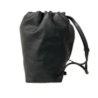 ショルダーバッグ Aeta ワンショルダー巾着バッグ 黒 ブラック