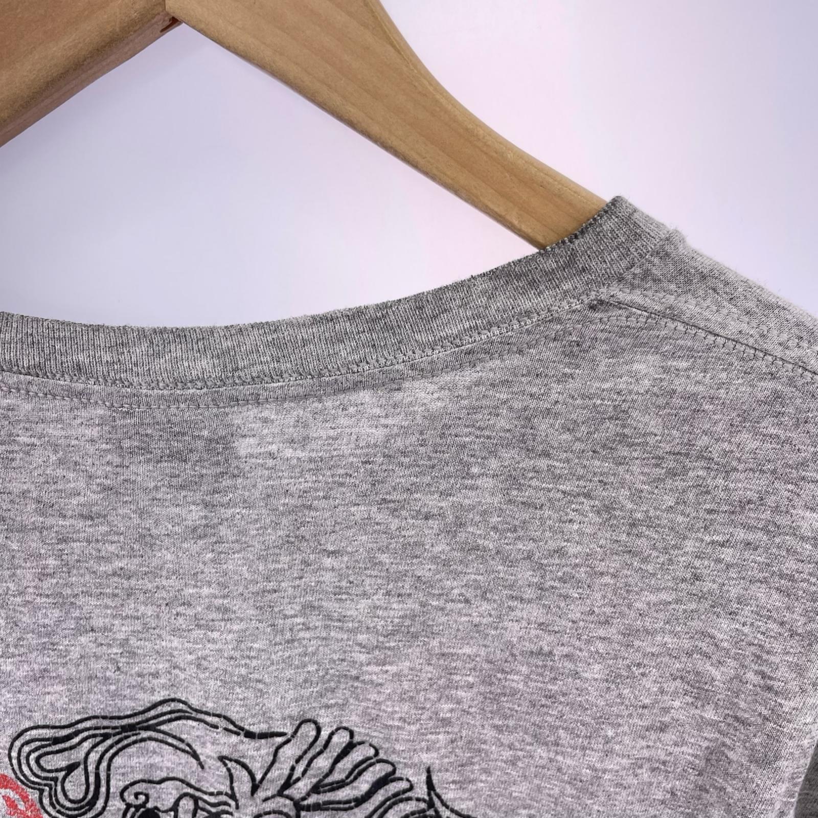 半袖Ｔシャツ 90s ドラゴンプリント グレー（L） L グレー