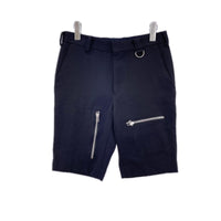 ショートパンツ WOOL ZIPPED SHORTS ブラック（W30） ブラック