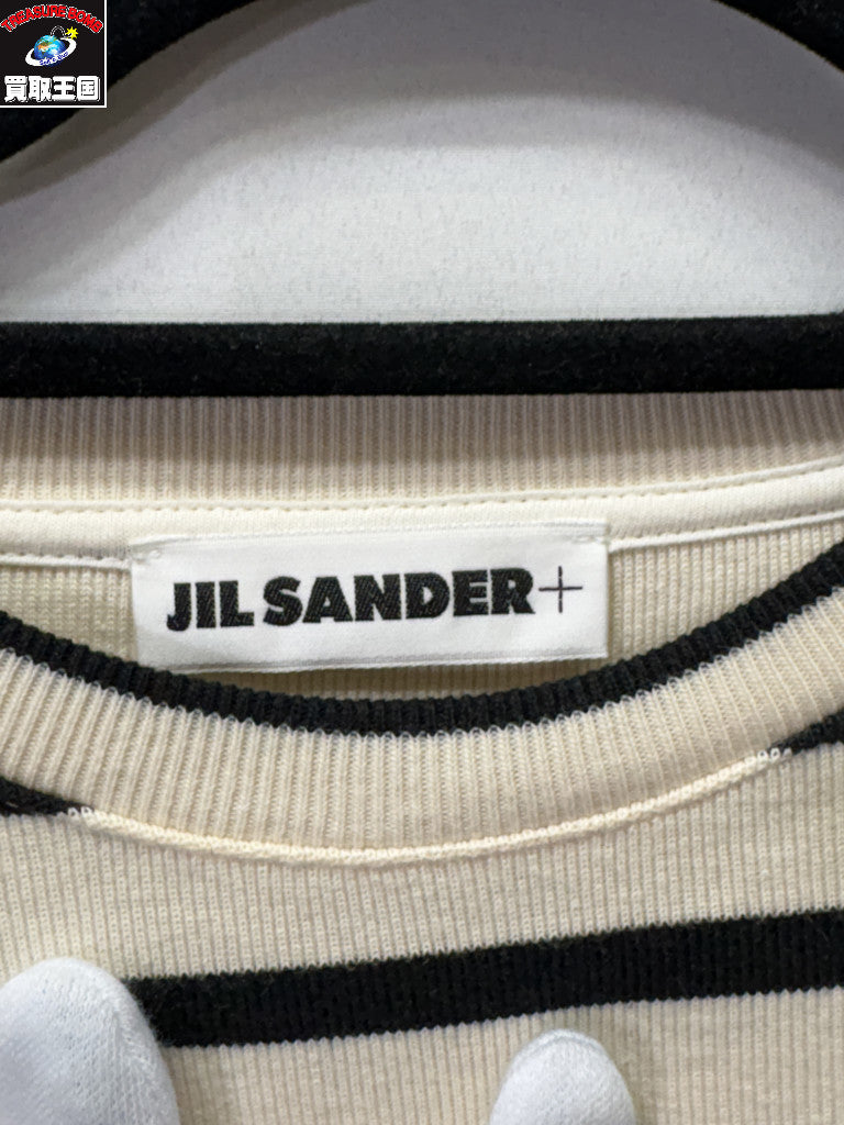半袖Ｔシャツ JIL SANDER+/23ss/BackLogoBorderT-shirt