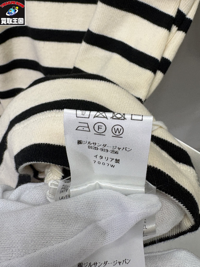 半袖Ｔシャツ JIL SANDER+/23ss/BackLogoBorderT-shirt