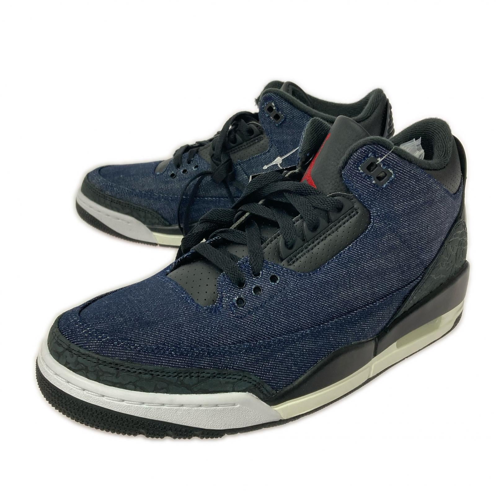 スニーカー ×Levi’s AirJordan 3 Retro SP(27.5) 27.5cm (US9 1/2 UK9 EU45) ネイビー