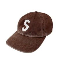 キャップ Supreme 23FW Pigment Coated S Logo 6-Panel ブラウン ブラウン