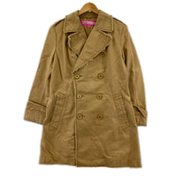 ジャケット JUNYA WATANABE COMME des GARCONS MAN 切りっぱなし ダブルコート M M ベージュ