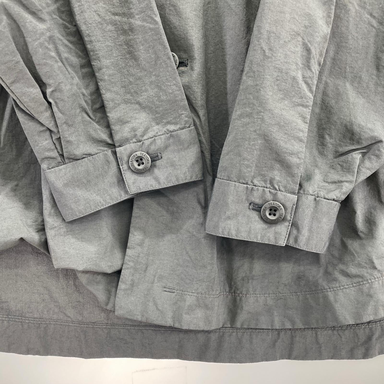 長袖シャツ TEATORA CARTRIDGE SHIRT P L/Sシャツ 3 黒 ブラック