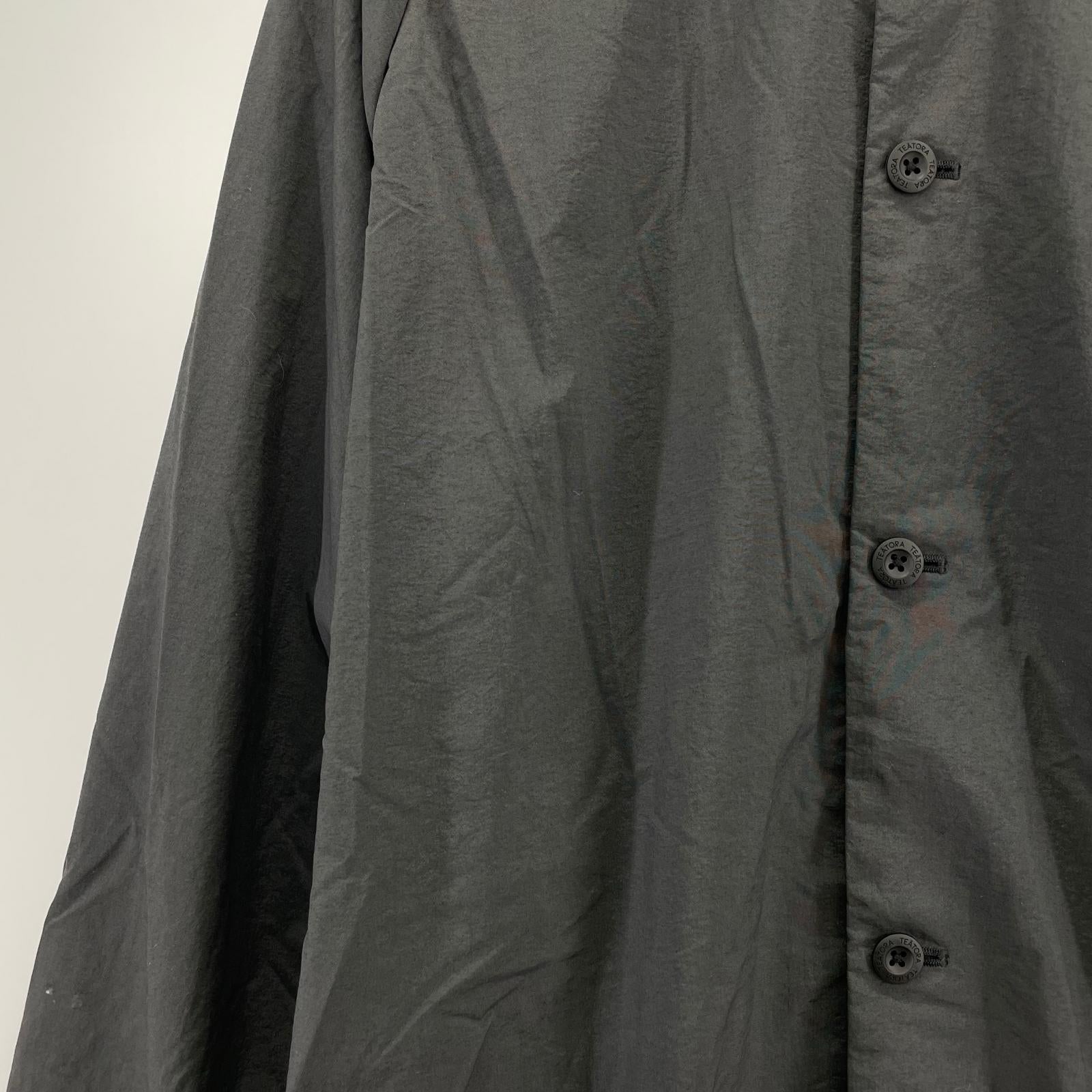 長袖シャツ TEATORA CARTRIDGE SHIRT P L/Sシャツ 3 黒 ブラック