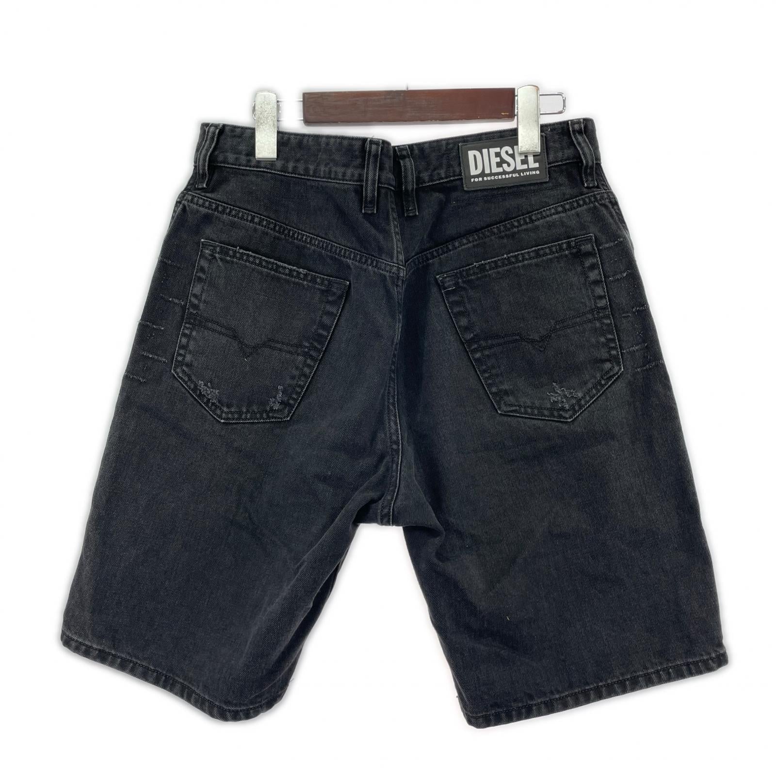 ショートパンツ D-WILLOH デニムショーツ (W28) 28 ブラック