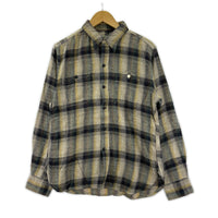 長袖シャツ チェック (36/S) 36 ネイビー