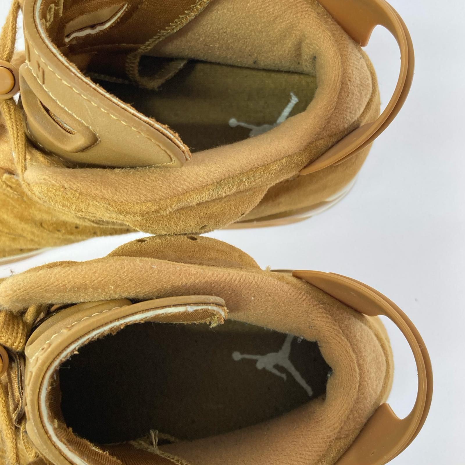 スニーカー AIR JORDAN 6 RETRO Wheat 27cm 27cm (US9 UK8 1/2 EU44) ブラウン