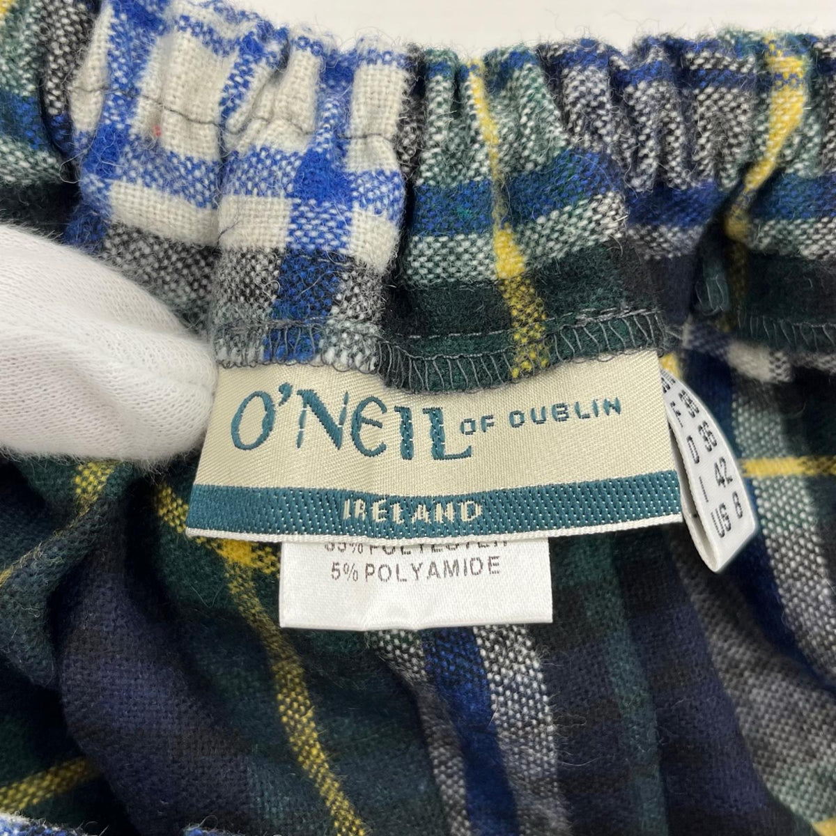ロングスカート oneil of dublin　チェックラップスカート