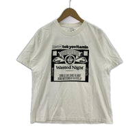 半袖Ｔシャツ WastedYouth プリントTEE L ホワイト L ホワイト