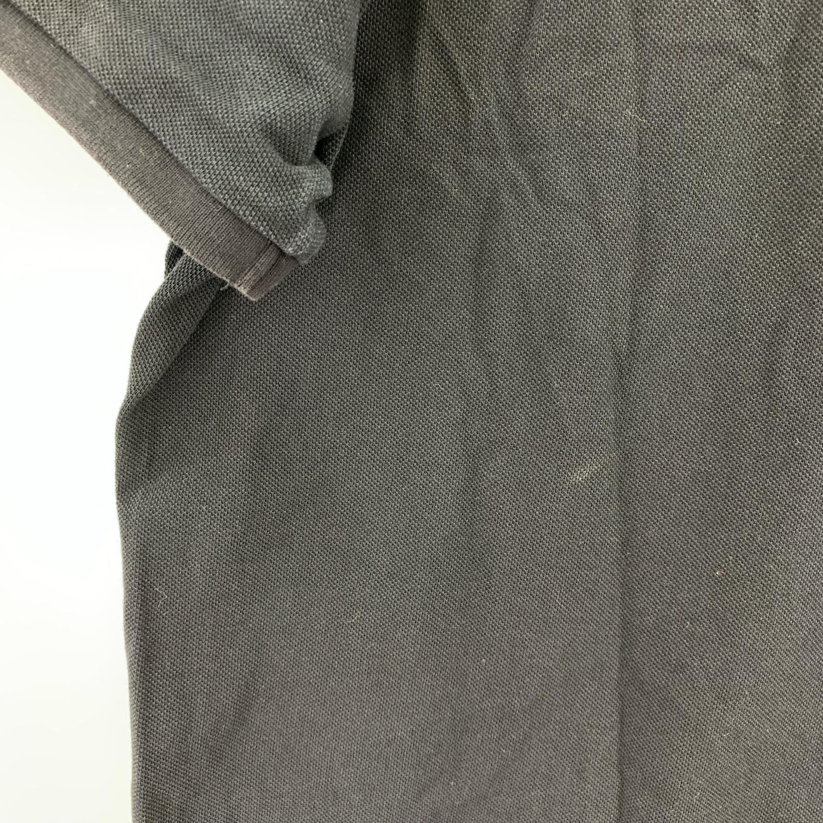 ポロシャツ デカワッペン L ネイビー L