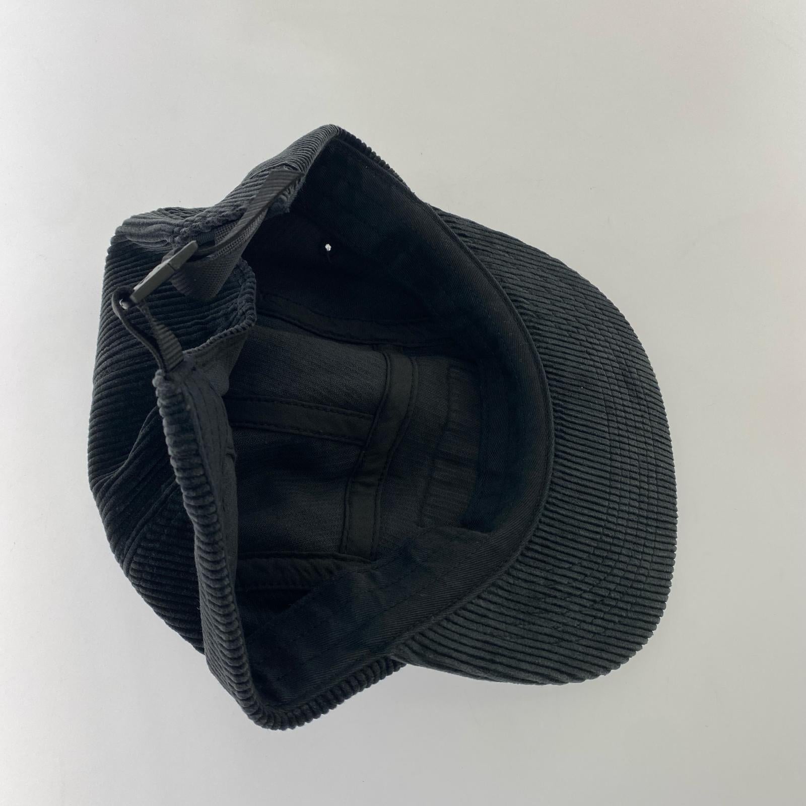 キャップ Corduroy Camp Cap ブラック ブラック