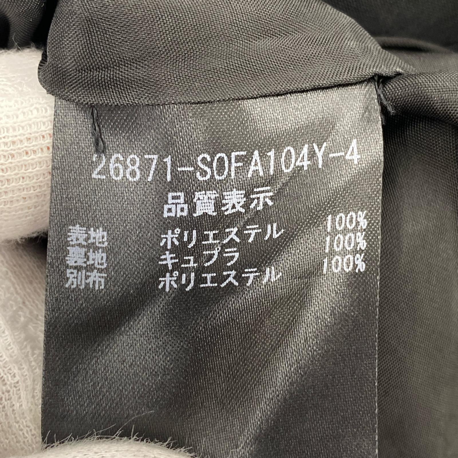 ワンピース FOXEY ノースリーブワンピース 38 グレー 38 グレー