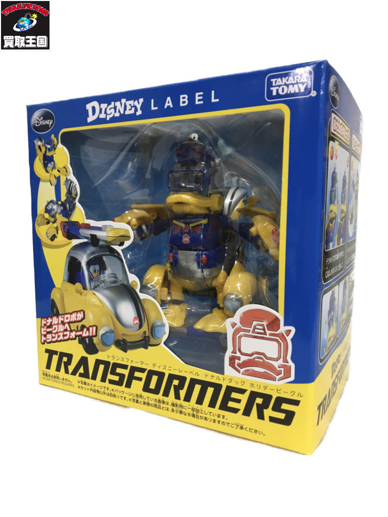 トランスフォーマー ディズニーレーベル ドナルドダック ホリデービークル カラー フィギュア/グッズ