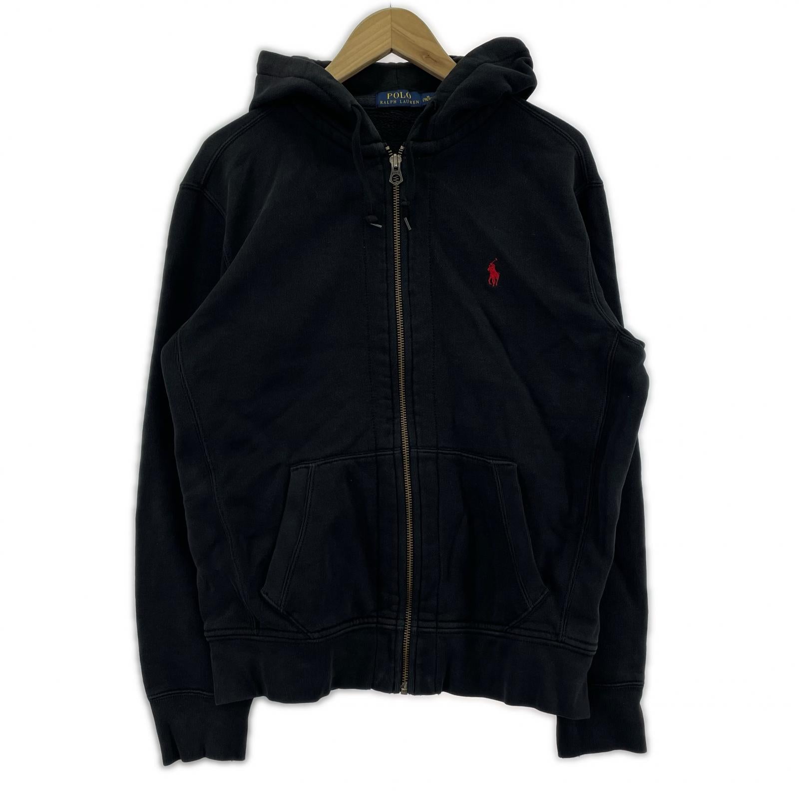 パーカー POLO RALPH LAUREN パーカー（ジップアップ） M ブラック