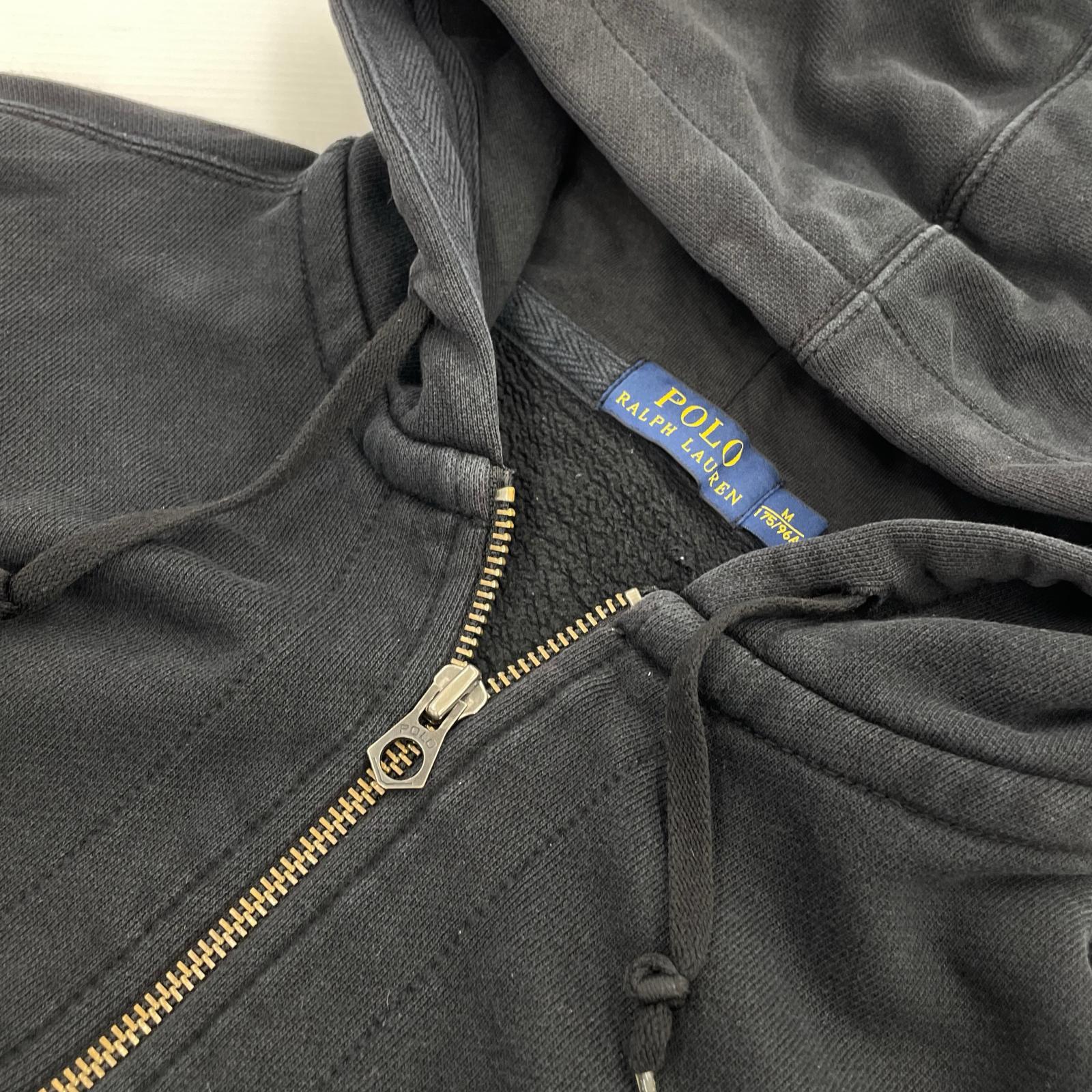 パーカー POLO RALPH LAUREN パーカー（ジップアップ） M ブラック