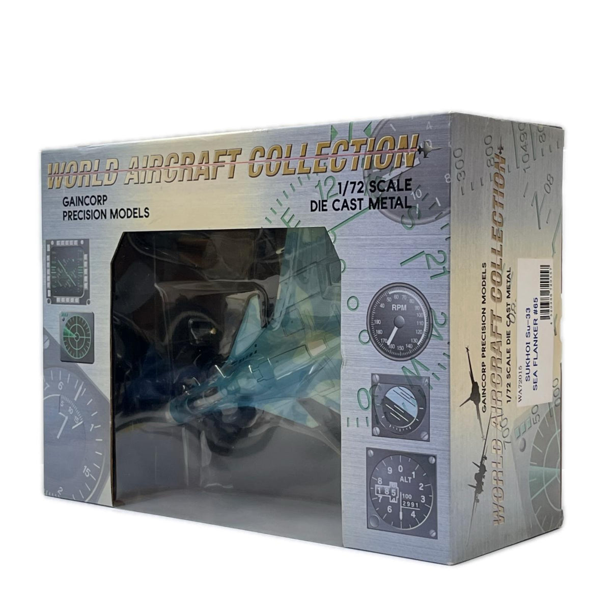 1/72 WAC SUKHOI Su-33 SEA FLANKER #65 WORLD AIRCRAFT COLLECTION 1/72 Su-33 シーフランカー GAINCORP ガン