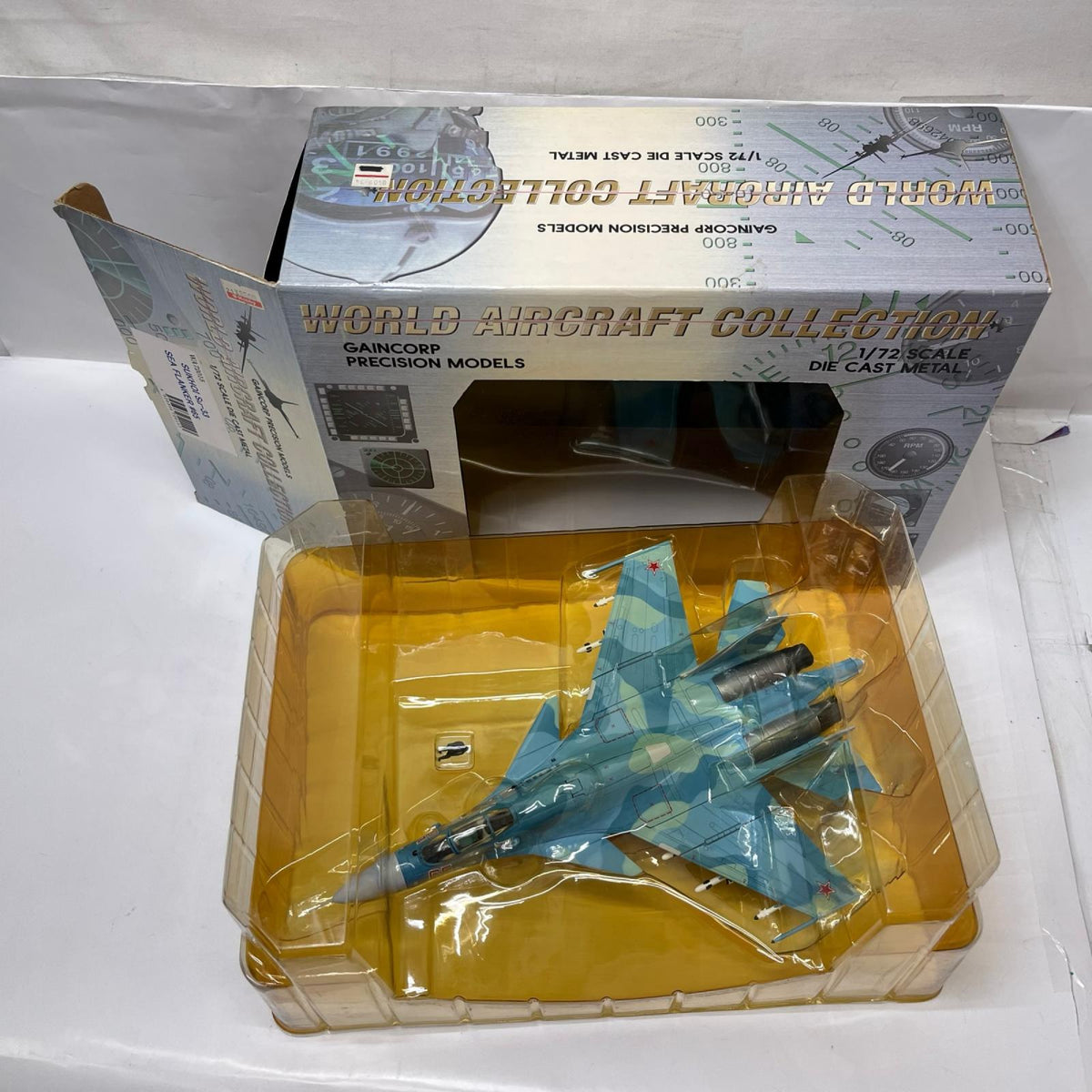 1/72 WAC SUKHOI Su-33 SEA FLANKER #65 WORLD AIRCRAFT COLLECTION 1/72 Su-33 シーフランカー GAINCORP ガン