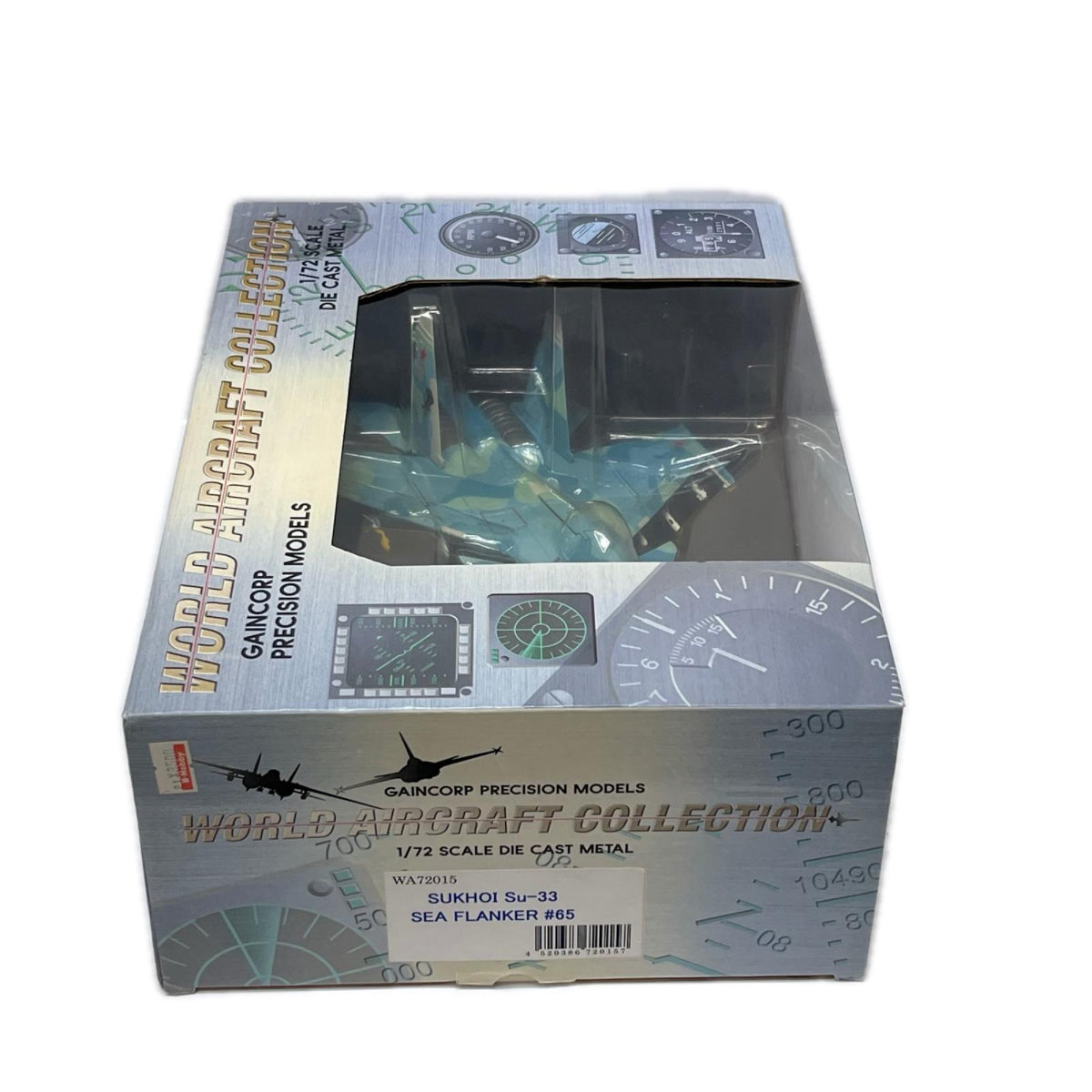 1/72 WAC SUKHOI Su-33 SEA FLANKER #65 WORLD AIRCRAFT COLLECTION 1/72 Su-33 シーフランカー GAINCORP ガン
