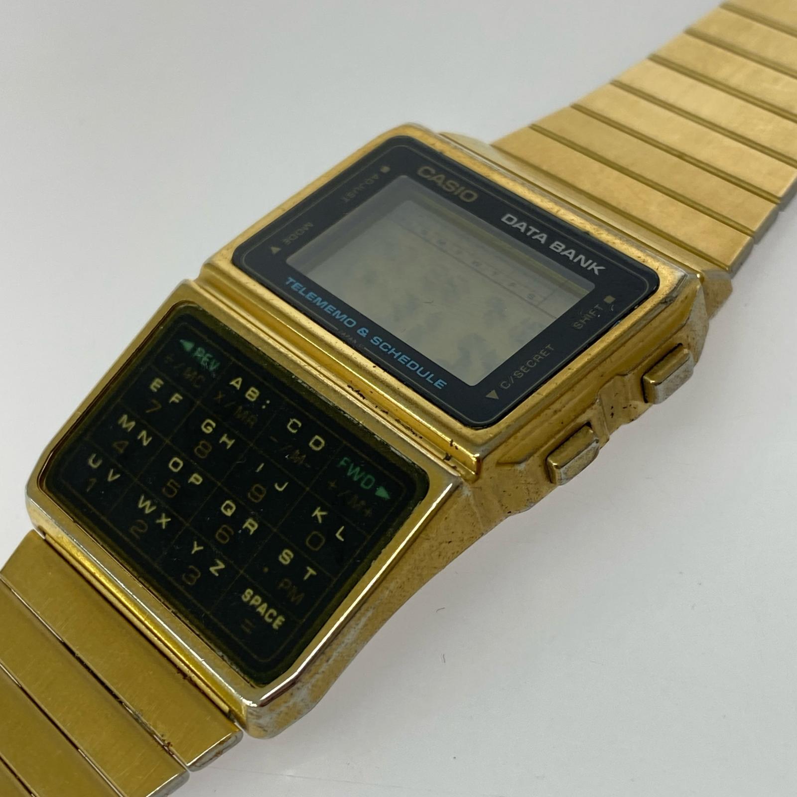 腕時計 DATA BANK DBC-610 現状渡し